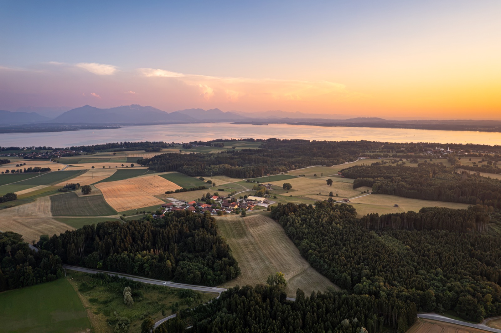 Krajina z ptačí perspektivy