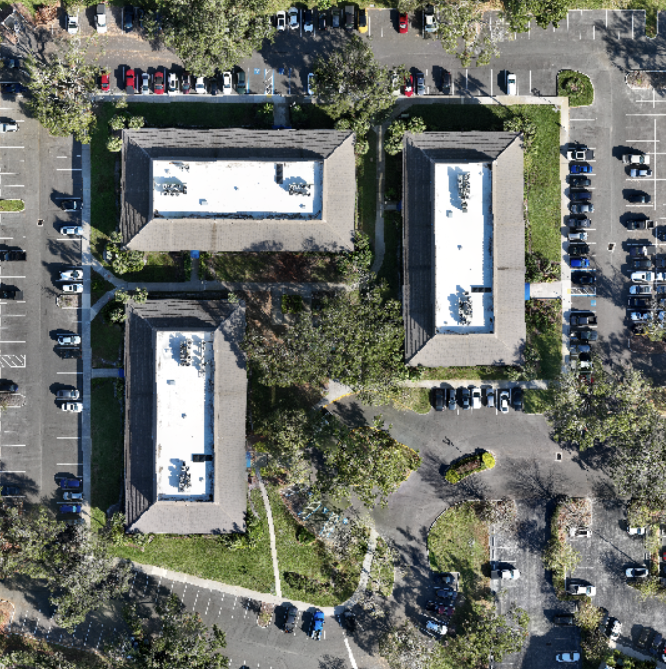 Mapování oblastí dronem
